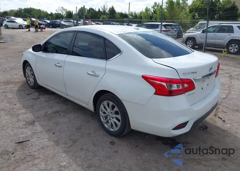2018 Nissan Sentra Sv from USA, damaged, VIN 3N1AB7AP1JY286504
